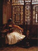 Jean - Leon Gerome Arnaut Fumant china oil painting reproduction